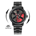 Men’s Luxury Car Wheel Watch – Stainless Steel Quartz