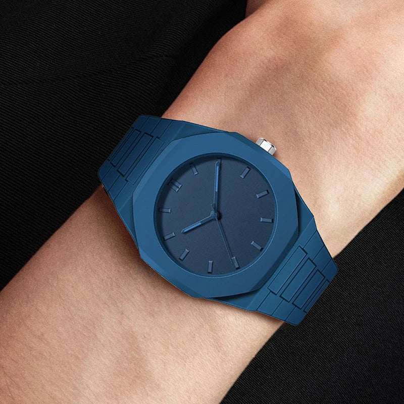 Casual Waterproof Watch – Simple Silicone Design for Daily Use